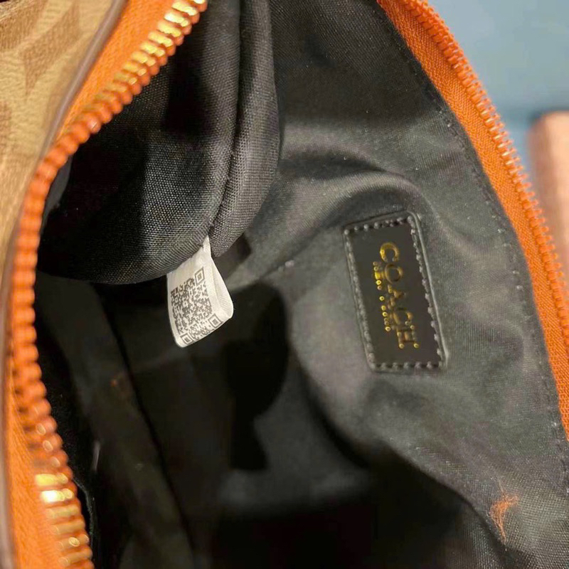 Túi Coach hai quai hoạ tiết fullbox