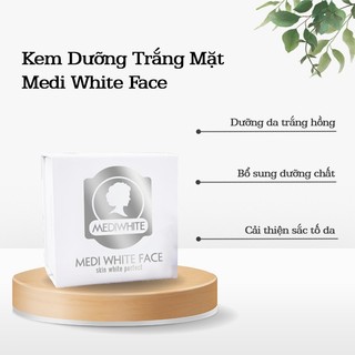 Kem Dưỡng Trắng Medi White Face 30gr