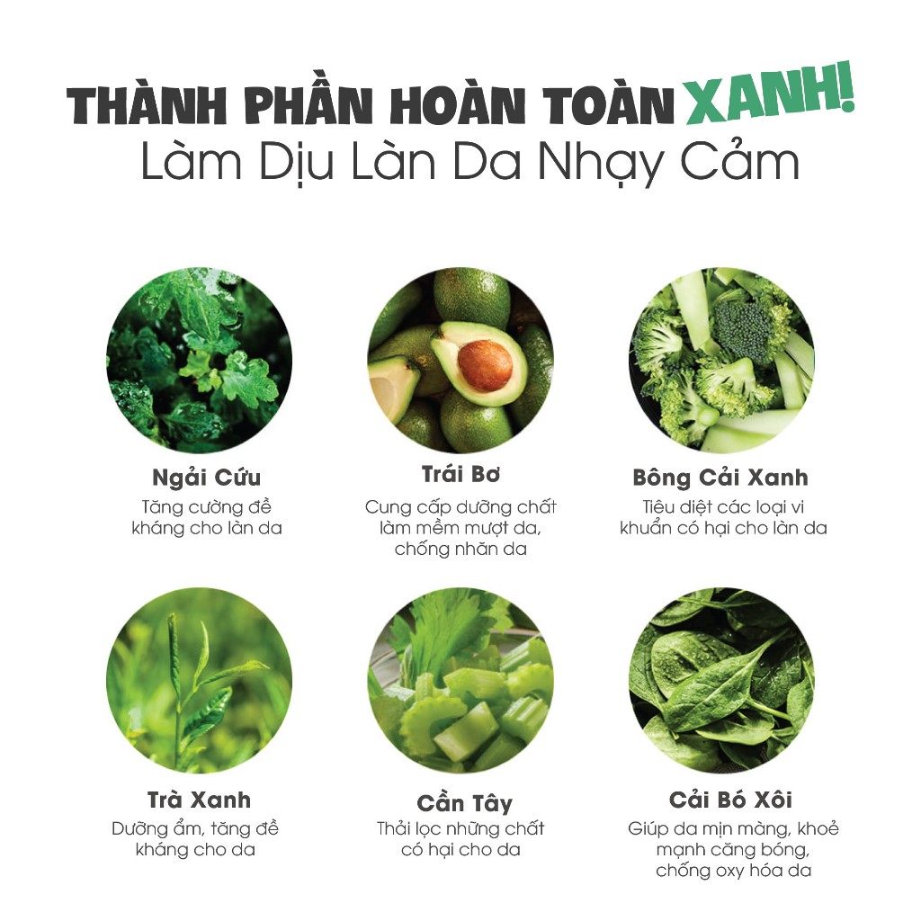 Kem Dưỡng Chiết Xuất Rau Củ Xanh Graymelin Green Food Cream 500ml