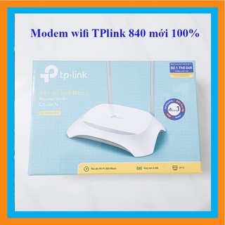 Bộ phát wifi Tplink 2 râu 840n- Modem wifi tplink chuẩn tốc độ 300Mbp