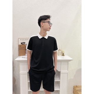 Bộ Quần Áo UMA OFFICIAL Thể Thao Nam, Áo Cộc Tay Quần Short Dáng Suông Chất Thun Cá Sấu Cool, Set Đồ Polo Khỏe Khoắn B03