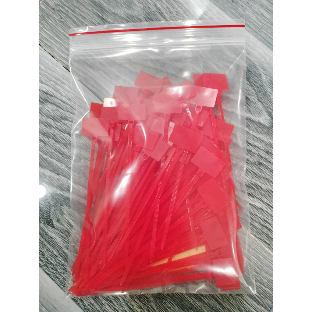 Dây Rút Vuông Dấu 10cm - 100 sợi