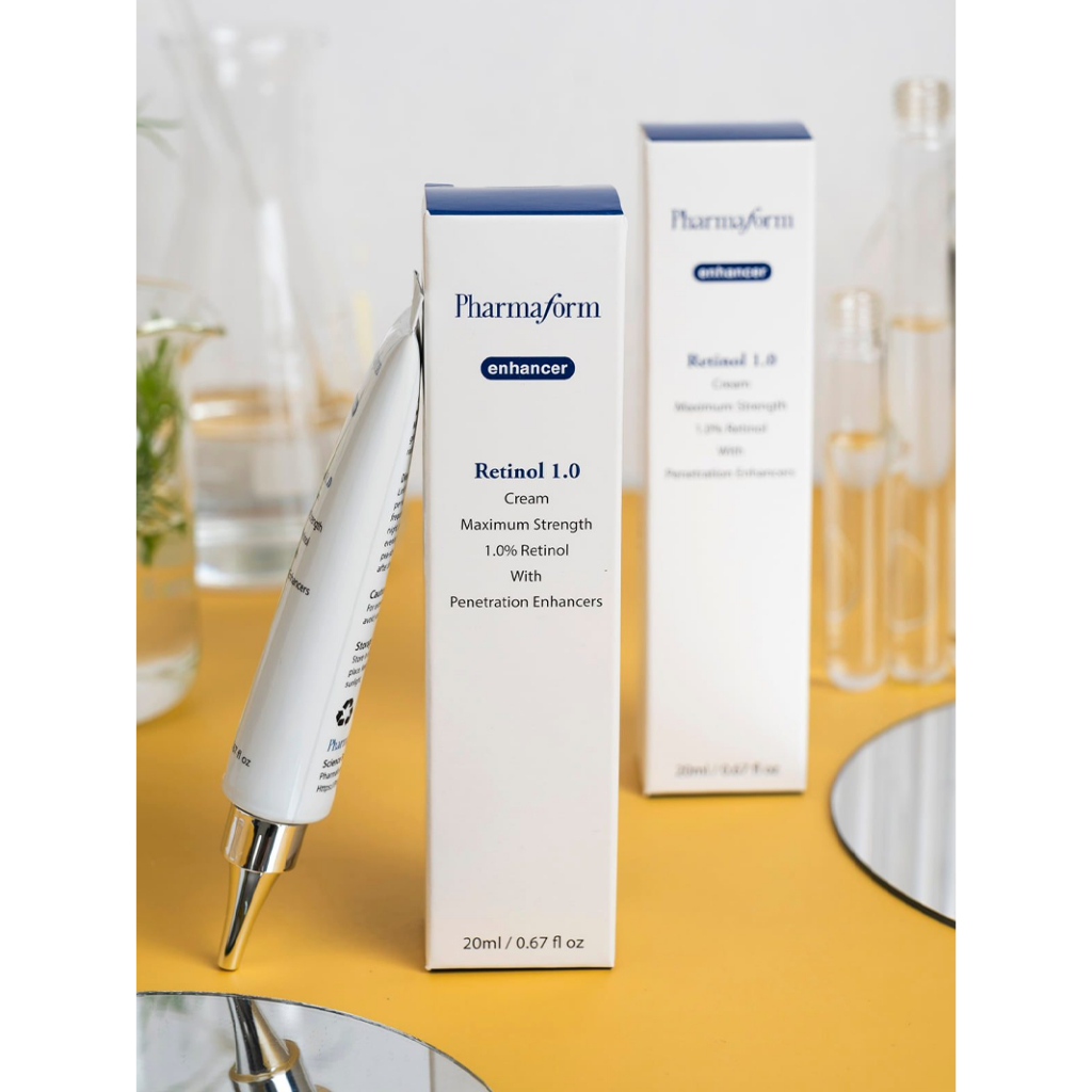 Kem dưỡng Retinol chống lão hoá, giảm thâm, sáng da Pharmaform Retinol 1% Enhancer 20ml