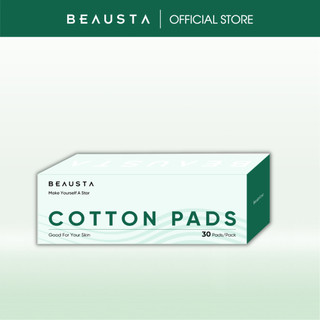 Bông tẩy trang Beausta Hộp 30 miếng