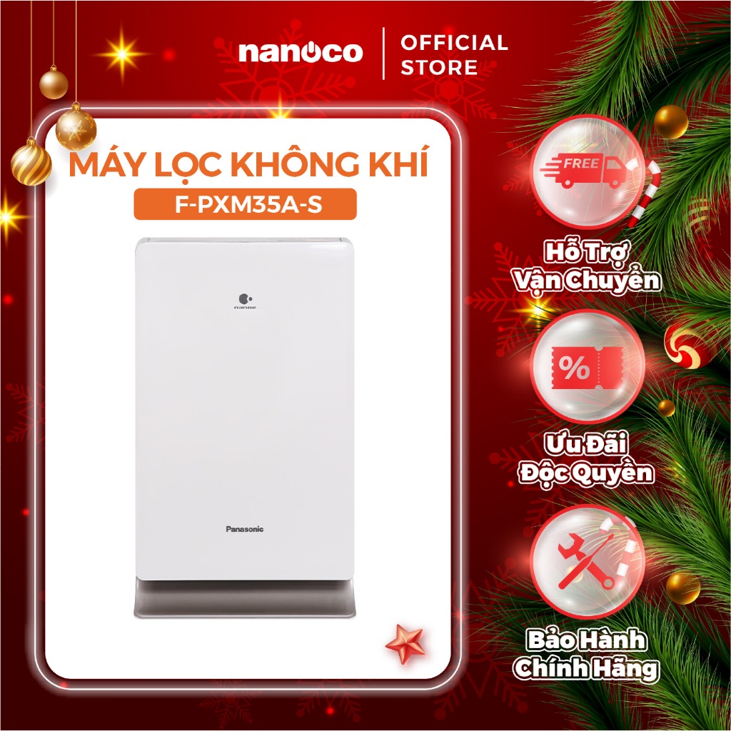 Máy lọc không khí Panasonic model F-PXM35A (công nghệ lọc nanoe™, cảm biến mùi)