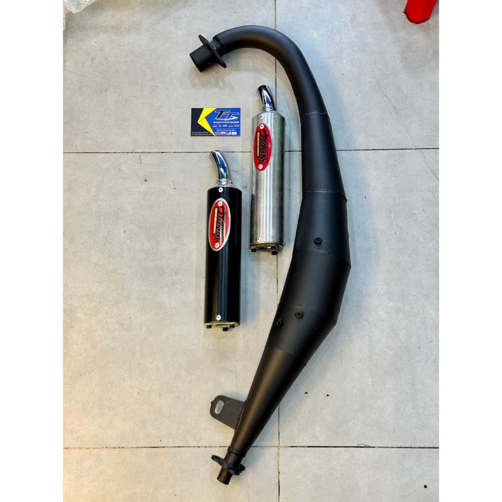 Pô Tăng Sport Bụng Đen - Xipo/Satria2T/RGV