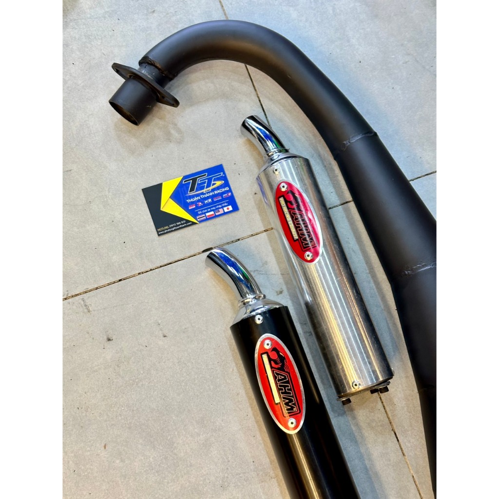 Pô Tăng Sport Bụng Đen - Xipo/Satria2T/RGV