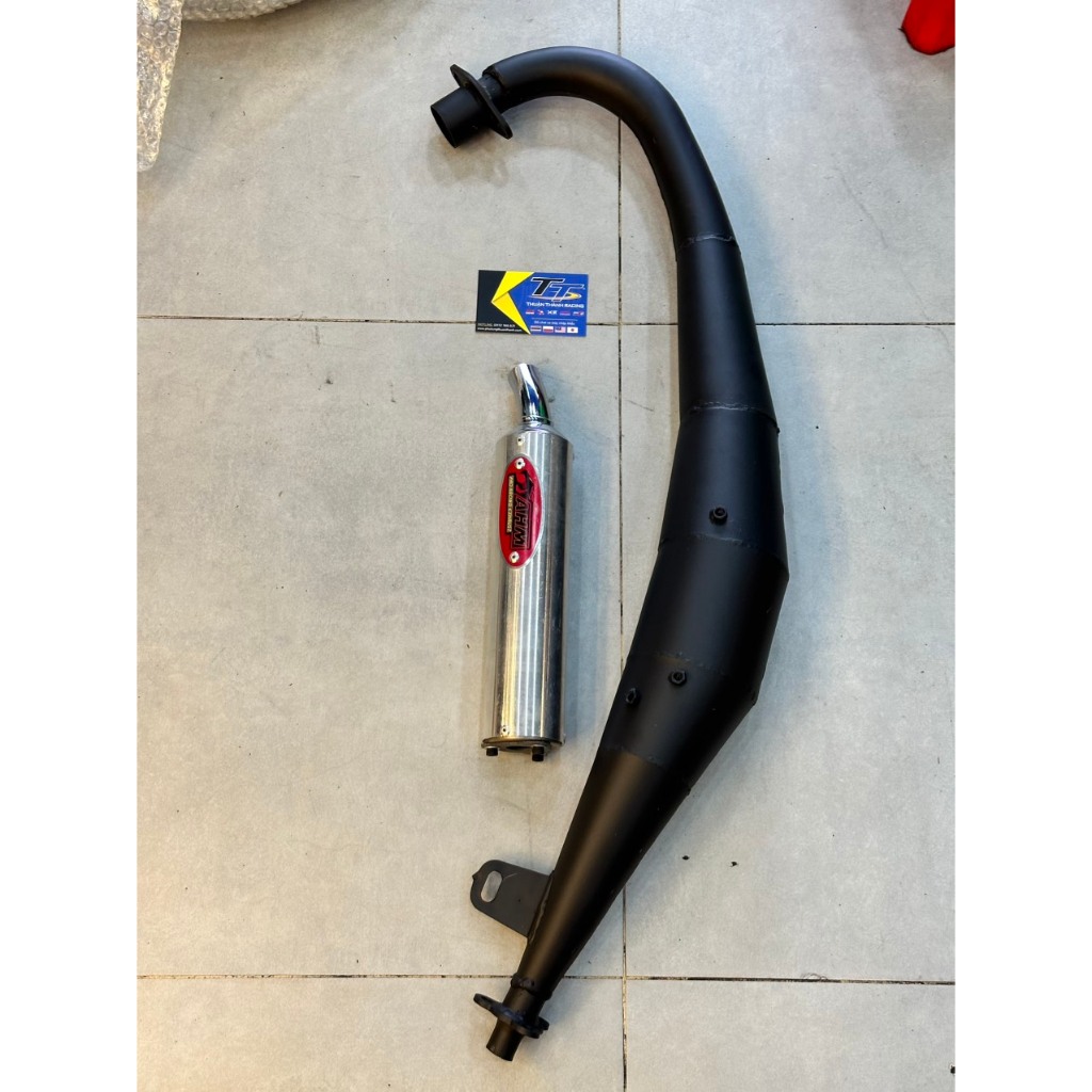 Pô Tăng Sport Bụng Đen - Xipo/Satria2T/RGV