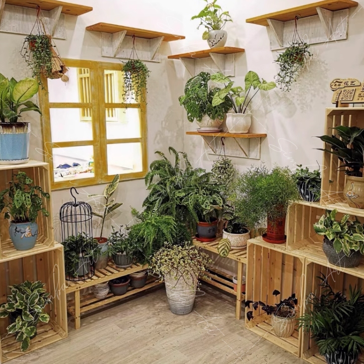 Pallet hộp gỗ decor trang trí nhiều kích thước