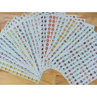 Sticker khen thưởng học sinh Tiếng anh - nhiều mẫu 129 Stick /tờ A4