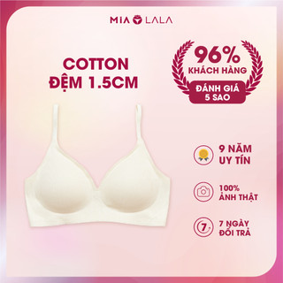 Áo ngực nữ không gọng đệm vừa 1.5cm MIALALA 3233 FA02083233