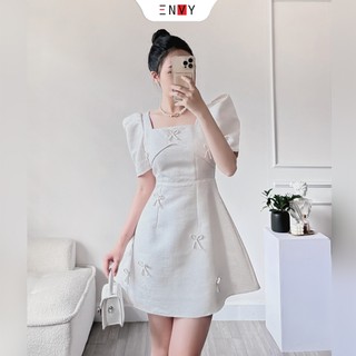 Đầm đi tiệc tay phồng thiết kế envy d279