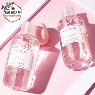 Chai Nước Rửa Cọ Maycreate 160g Chiết Xuất Hương Hoa Hồng, Nước Giặt Cọ Trang Điểm Vệ Sinh Bông Mút Tán Nền Khử Mùi Tốt.