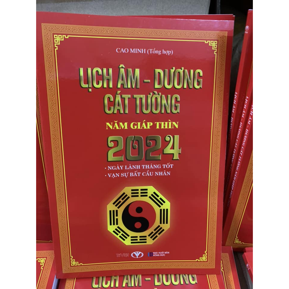 Lịch Âm - Dương Cát tường 2024 giáp thìn