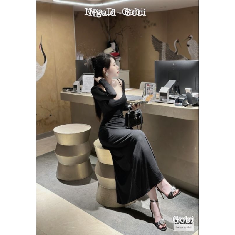 Đầm thun xoè 💯HÀNG THIẾT KẾ TẾT 2024 💖