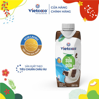 [Tết 2024. Combo 11 Rộn Ràng Sắc Xuân] Combo sữa dừa Vietcoco UHT 330ML + Snack dừa Vietcoco 45g