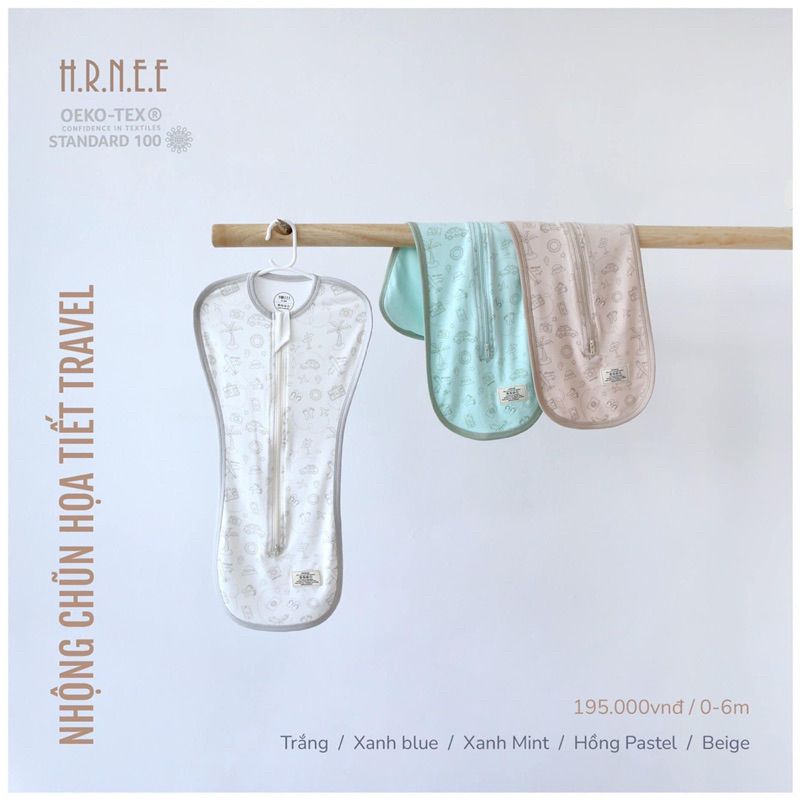 Nhộng chũn cho bé từ 0m đến 6m