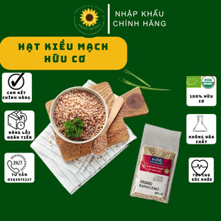 Hạt Kiều mạch hữu cơ 500g Sottolestelle Organic BuckWheat