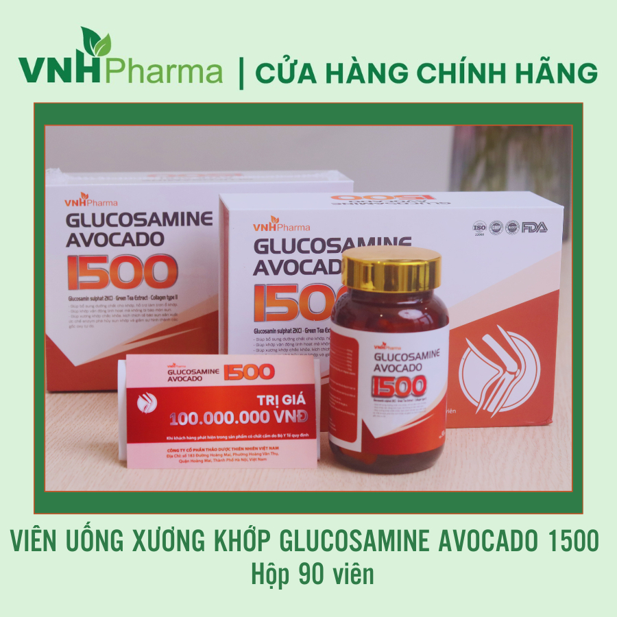 GLUCOSAMINE AVOCADO 1500