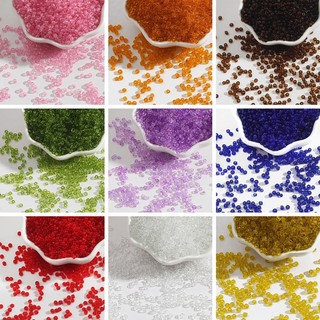 50gr hạt cườm tấm 2mm - Nguyên liệu kết cườm, đính hạt, handmade