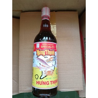 Nước mắm hưng thịnh 40 độ đạm - 1 chai 750ml