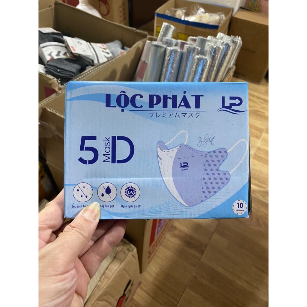 Khẩu trang 5D Mask KHÁNG KHUẨN