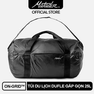 Túi du lịch gấp gọn Matador On-Grid™ Duffle dung tích 25L, Gọn nhẹ cho du lịch, chất liệu chống thấm_Hàng chính hãng