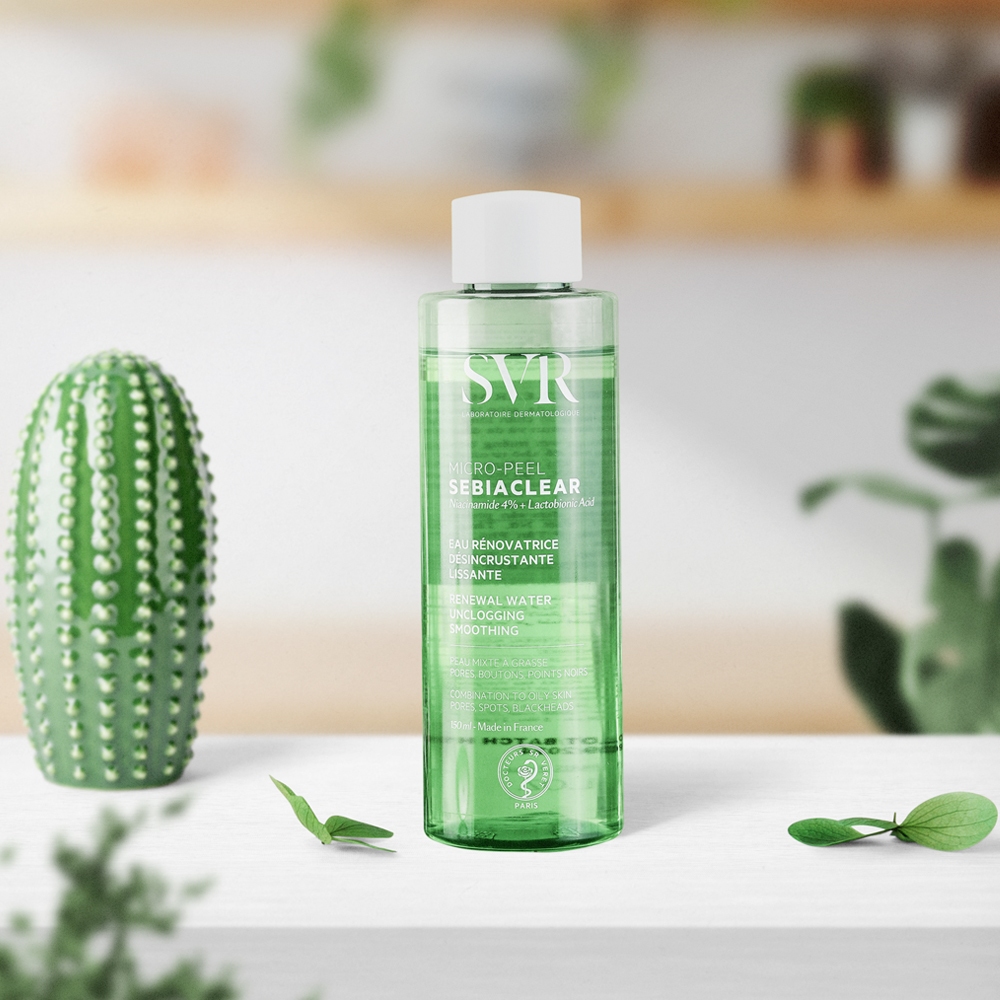 Nước cân bằng da dành cho da dầu, mụn SVR SEBIACLEAR MICRO-PEEL 150ml