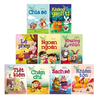 Sách - combo - gieo mầm tính cách cho bé yêu - bộ 9 cuốn