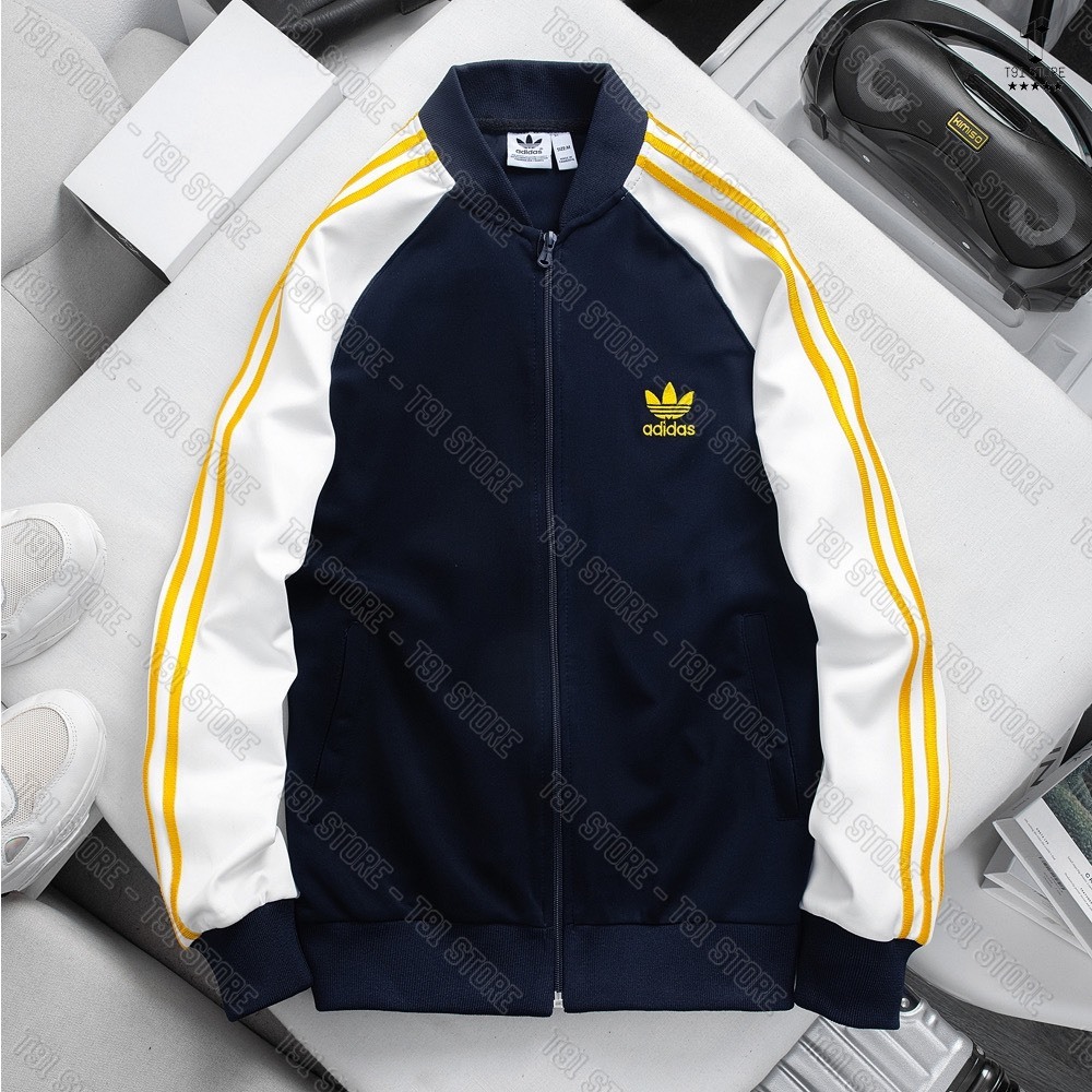 Áo Khoác Nam , Áo Khoác Bomber Adidas Chất Vải Umi Phong Cách Boy Phố.