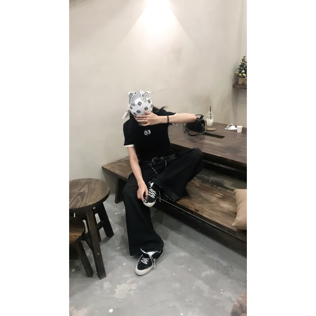 Áo thun Baby Tee Aerian - Áo thun Ringer Tee co giãn