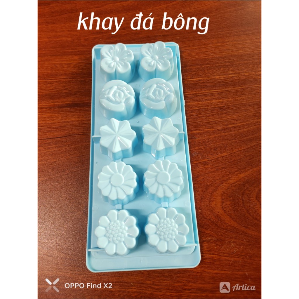 Khay đá nhựa, khay làm rau câu nhựa PP nhiều mẫu