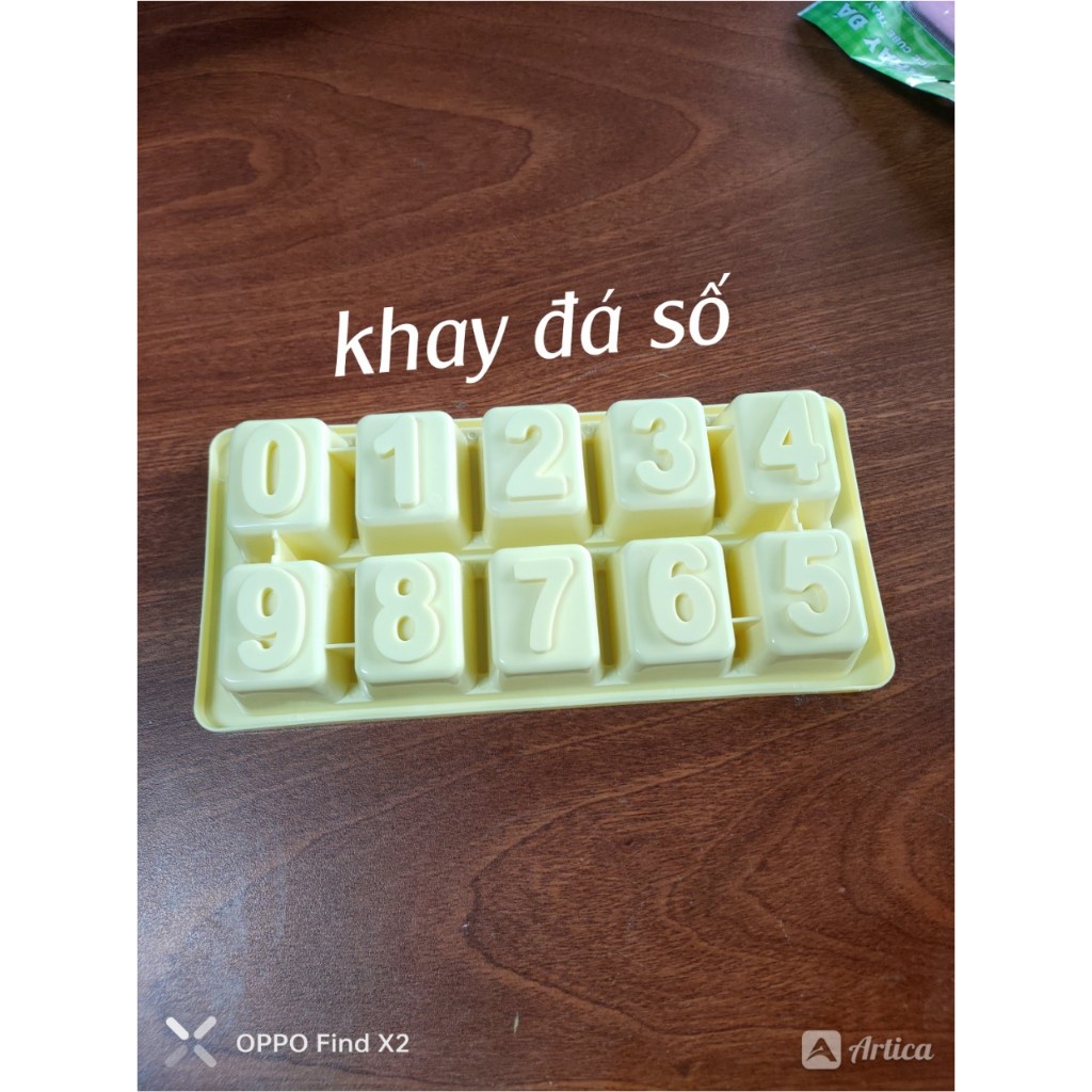 Khay đá nhựa, khay làm rau câu nhựa PP nhiều mẫu