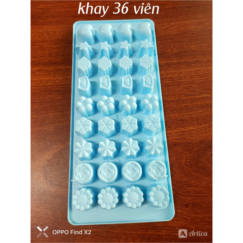 Khay đá nhựa, khay làm rau câu nhựa PP nhiều mẫu