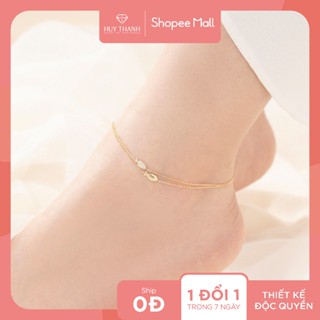 Lắc Chân Vàng 14k LCLF96 Huy Thanh Jewelry