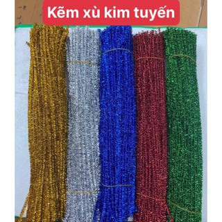 Combo 10 dây kẽm xù trang trí oản tài lộc, oản thờ