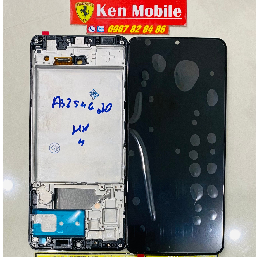 Màn Hình Tương Thích Samsung A32 4G / SM-A325F, Loại Oled, Liền Xương (tặng keo dán + cường lực)