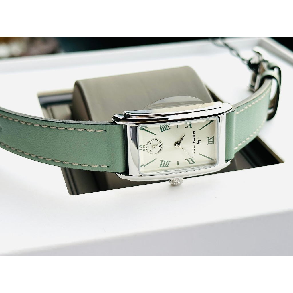 Đồng hồ nữ dây da Hamilton American Classic For Lady