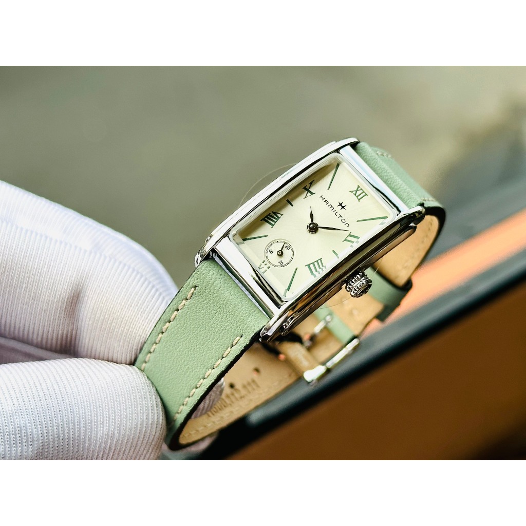 Đồng hồ nữ dây da Hamilton American Classic For Lady