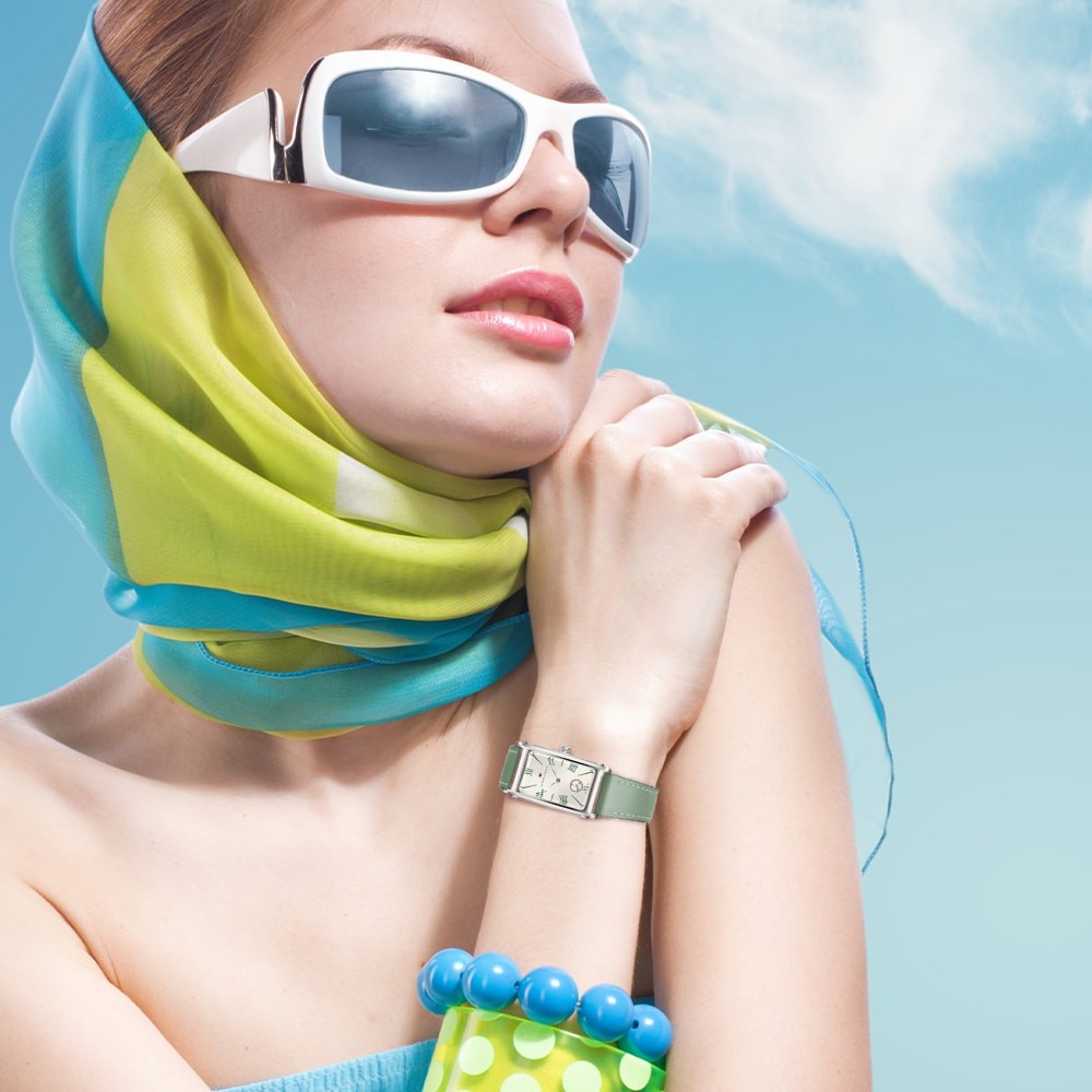 Đồng hồ nữ dây da Hamilton American Classic For Lady