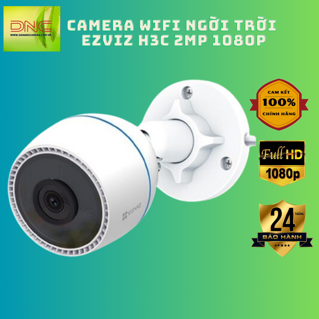 Camera WIFI EZVIZ H3C 2.0Mpx, 3.0MPX ngoài trời chống nước, Fullbox chính hãng 100%