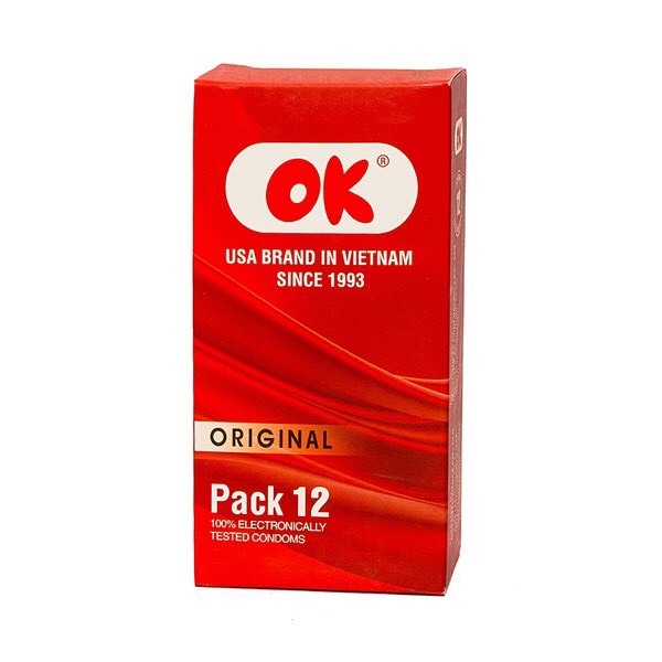 Bao Cao Su Gia Đình OK Bạc Hà Mát Lạnh Cho Cảm giác thăng hoa