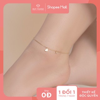  Lắc Chân Vàng 14k LCLF101 Huy Thanh Jewelry 