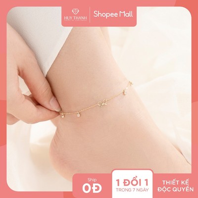 Lắc Chân Vàng 14k LCLF103 Huy Thanh Jewelry