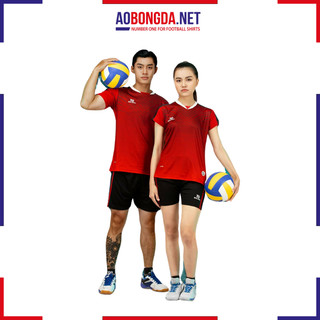 Bộ quần áo bóng chuyền bulbal spivol chính hãng, áo bóng chuyền nam nữ chất vải thoáng mát mềm mại