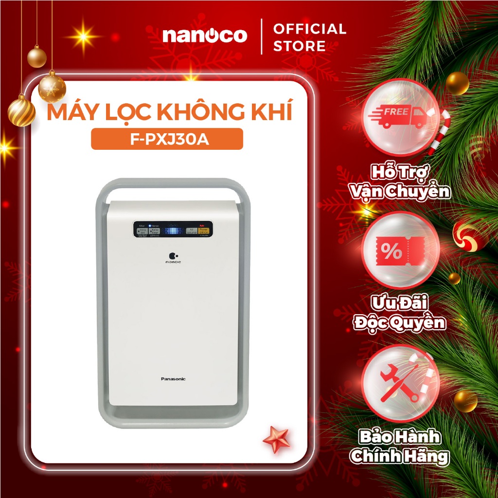 Máy lọc không khí Panasonic model F-PXJ30A (công nghệ lọc Nanoe, cảm biến mùi)