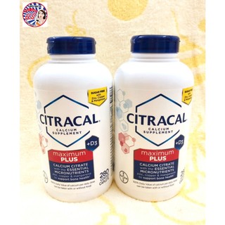 Viên Uống Bổ Sung Canxi Citracal Calcium Maxium Plus - 280 viên