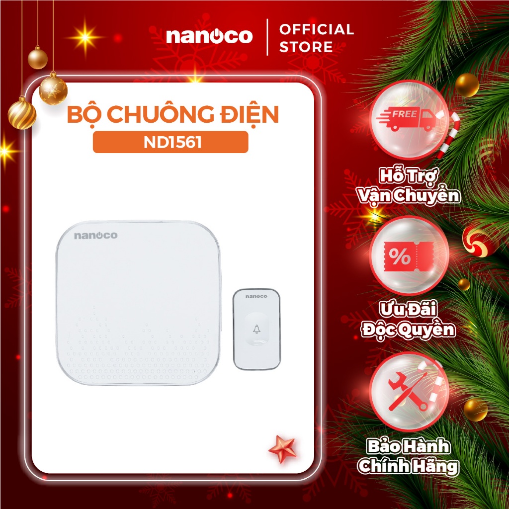 Chuông điện không dây Nanoco model ND1561/ ND1571