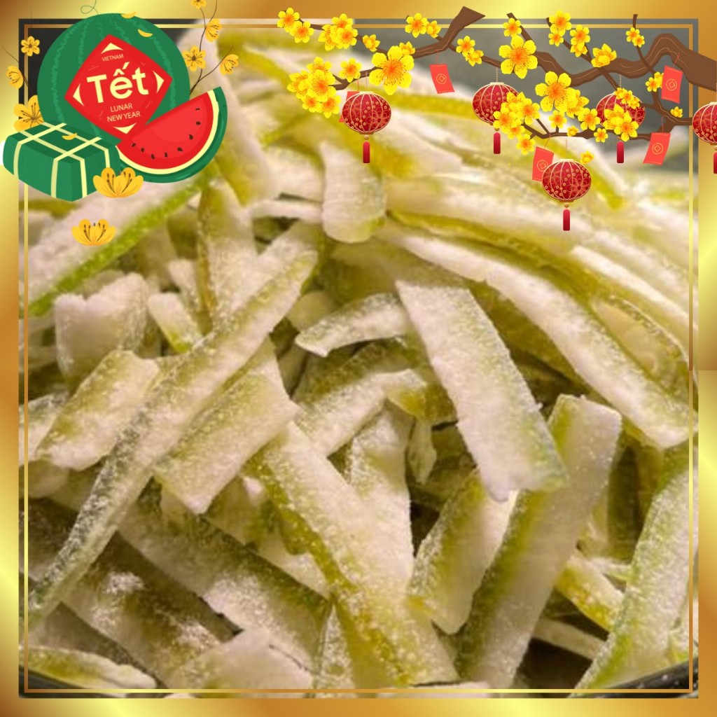 Mứt vỏ bưởi trắng