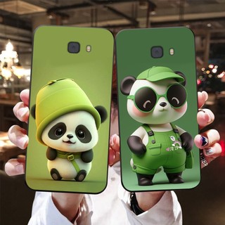 Ốp lưng samsung c9 pro / a9 pro in hình gấu trúc cute